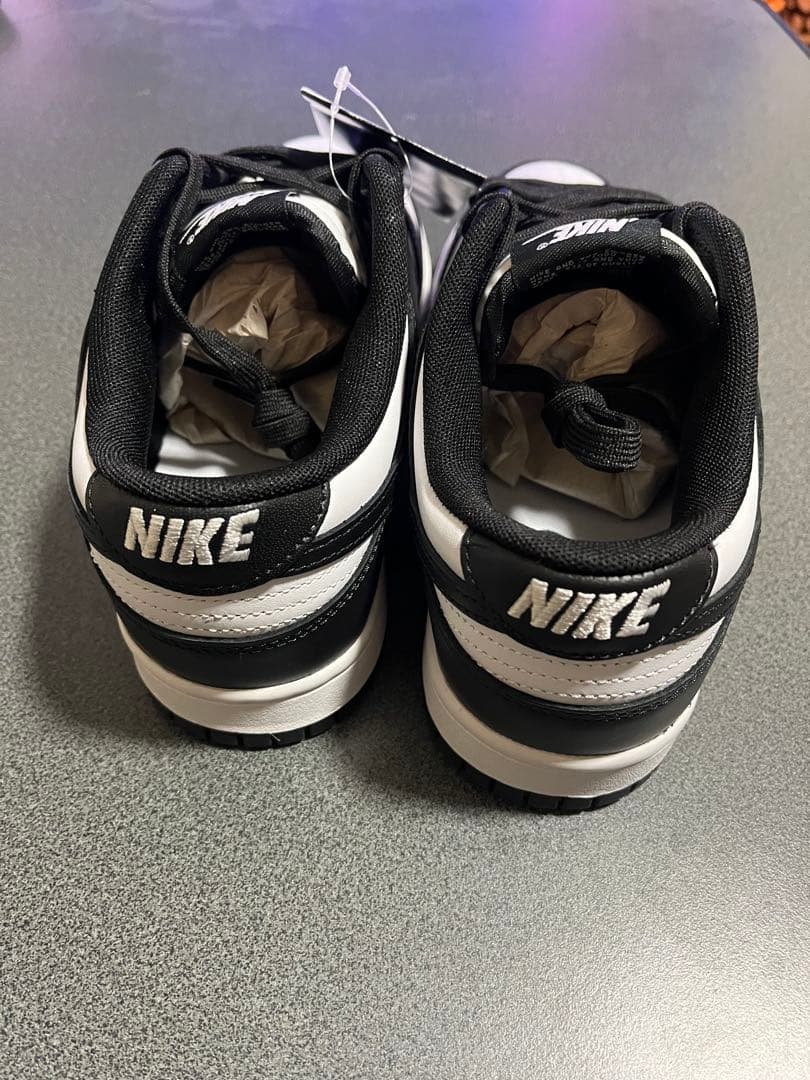 Nike Dunk Low ブラック/ホワイト Lサイズ