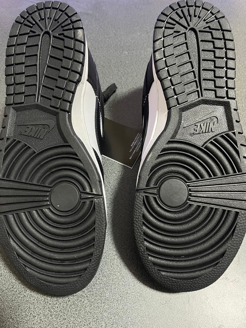 Nike Dunk Low ブラック/ホワイト Lサイズ