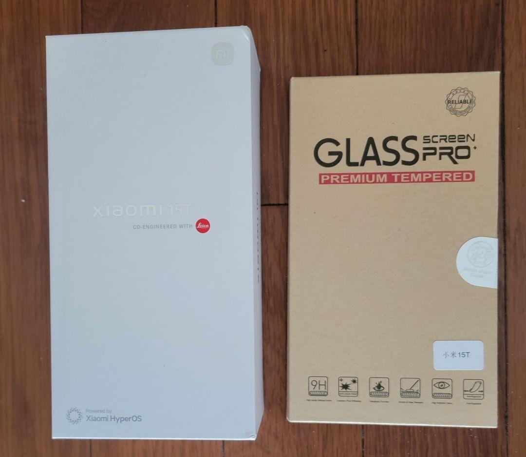Xiaomi　15T　simフリー 保護フィルムおまけ付き。