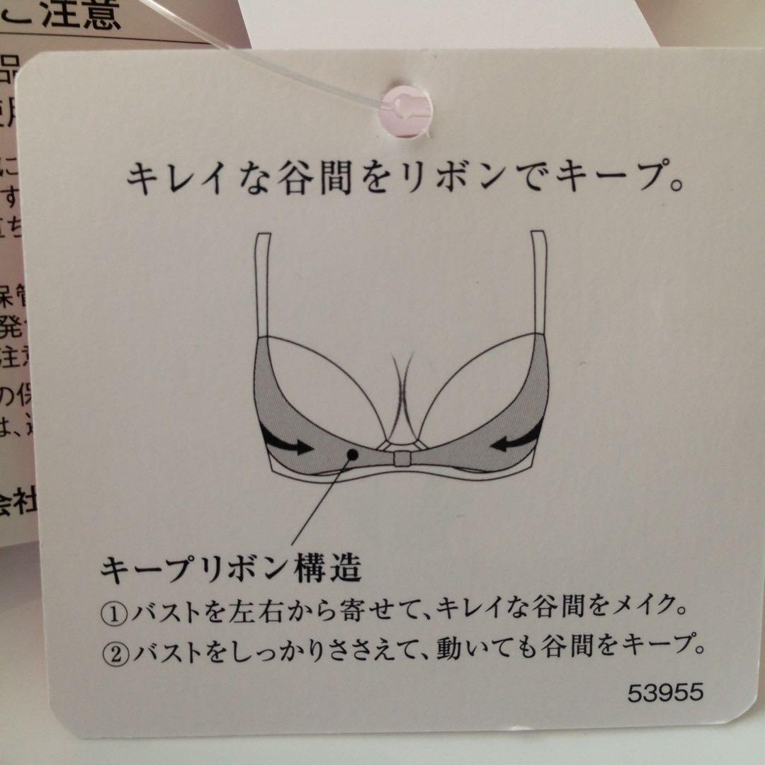 ワコール　ルジェ　リボンブラショーツセット　E75M