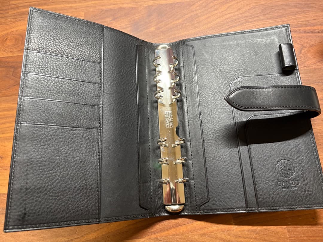 GANZO 手帳カバーとペンケースのセット
