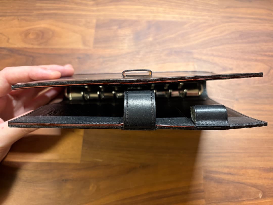 GANZO 手帳カバーとペンケースのセット