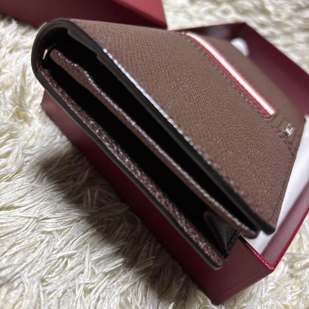 【ほぼ新品】 BALLY 長財布 サフィアーノ トレインスポッティング ブラウン