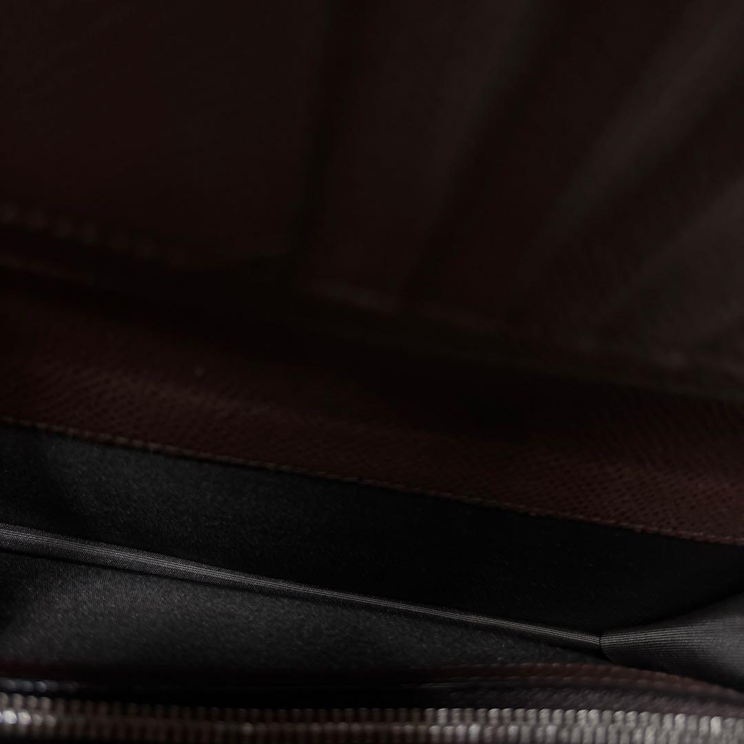 【ほぼ新品】 BALLY 長財布 サフィアーノ トレインスポッティング ブラウン