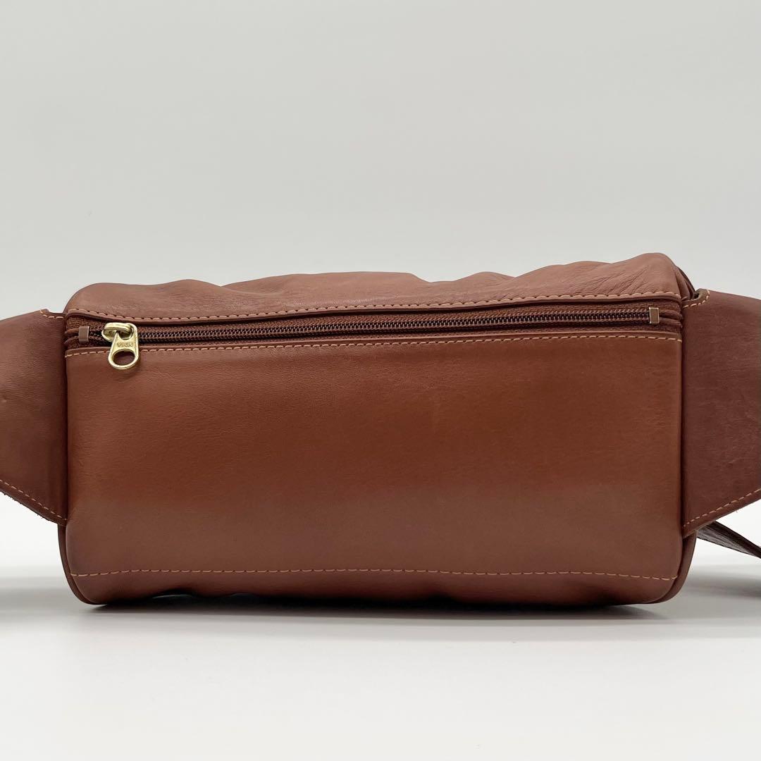 COACH ウエストポーチ ウエスト バッグ ボディバッグ レザー ブラウン
