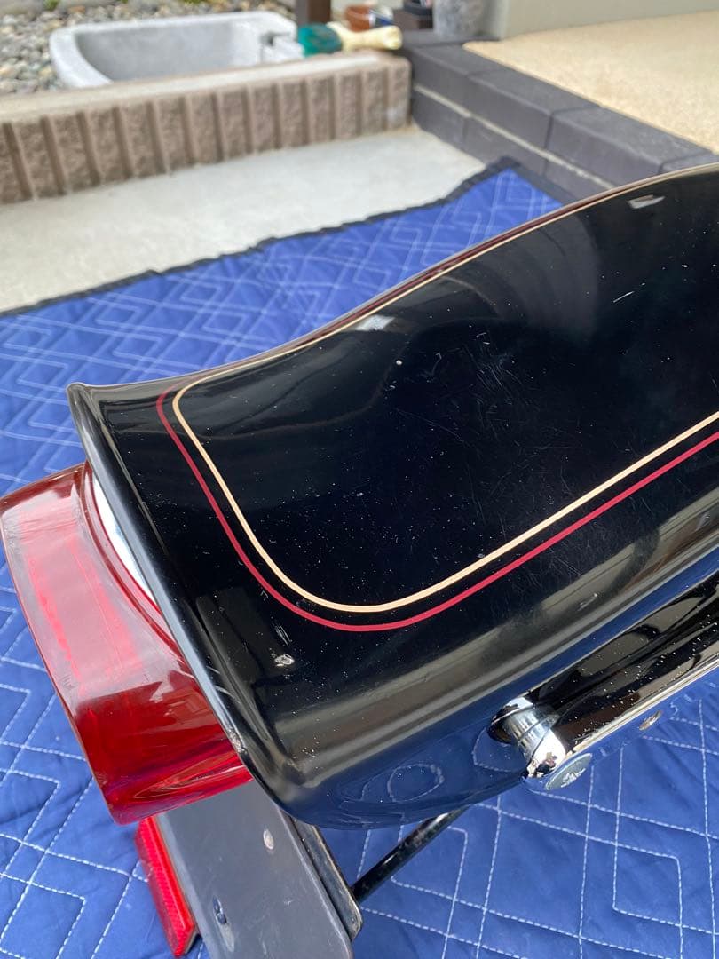 1998FXSTC 純正リアフェンダー　ボブフェンダー。ストラット付き