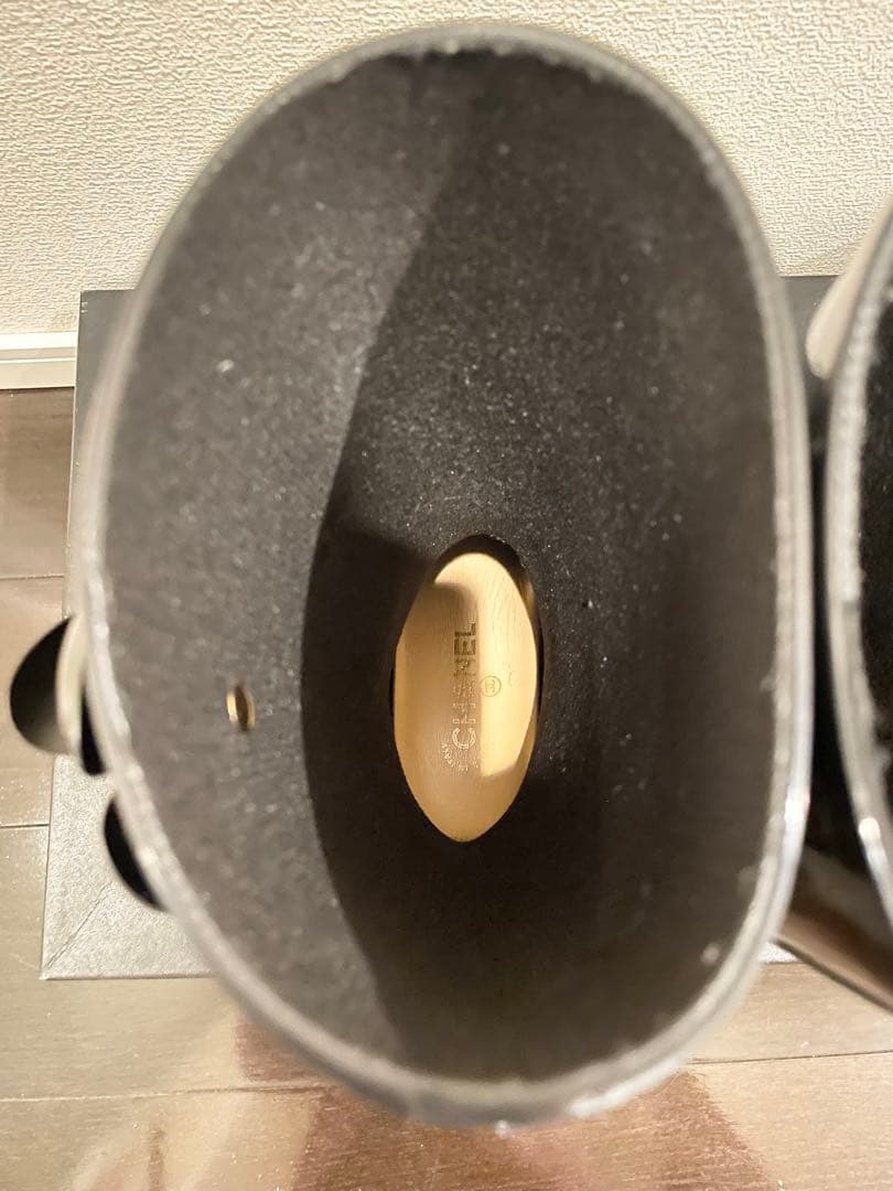 N*u様 CHANELカメリア レインブーツ23センチ