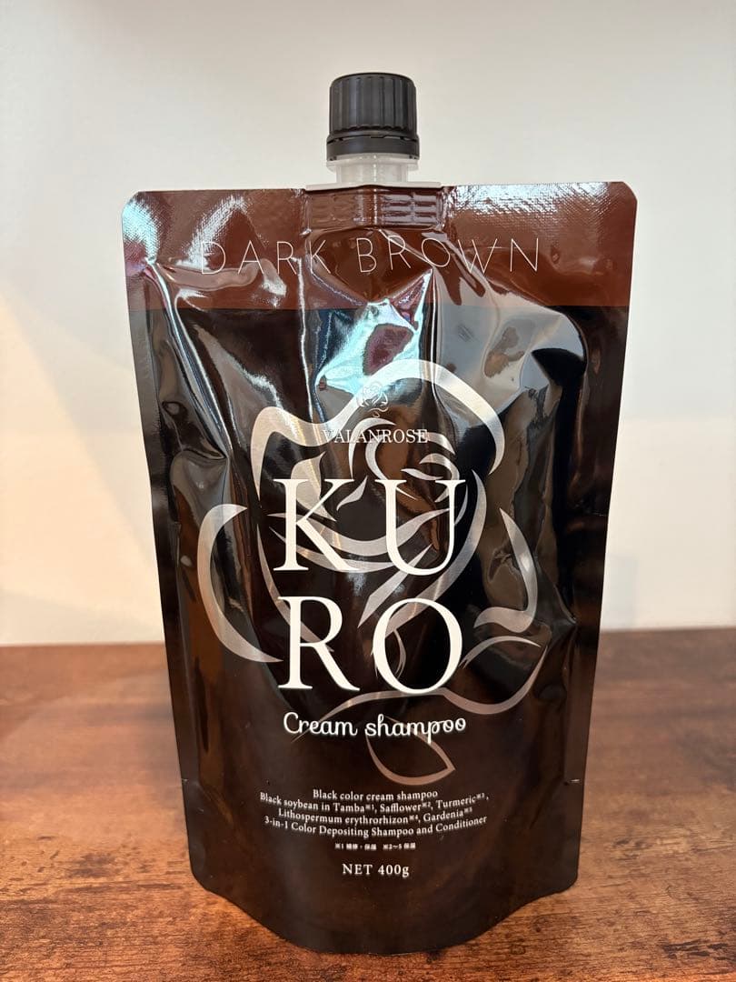 ビーグルさん専用　KURO ダークブラウン クリームシャンプー 400g 新品