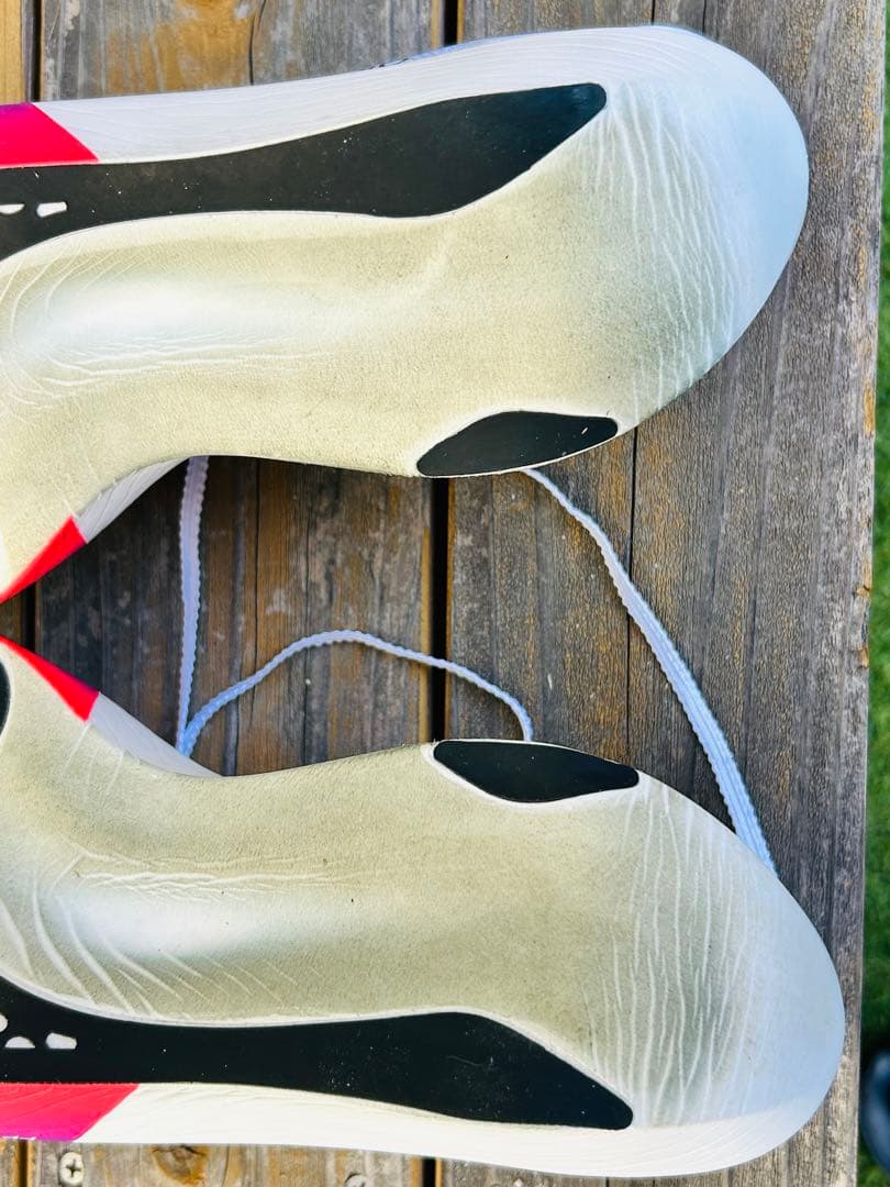 ASICS SPEED RAY 27.0cm ホワイト/フラッシュレッド