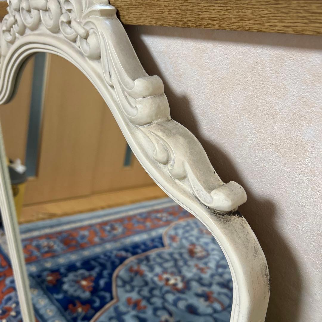 店舗什器アンティーク　mirror 美容院　鏡