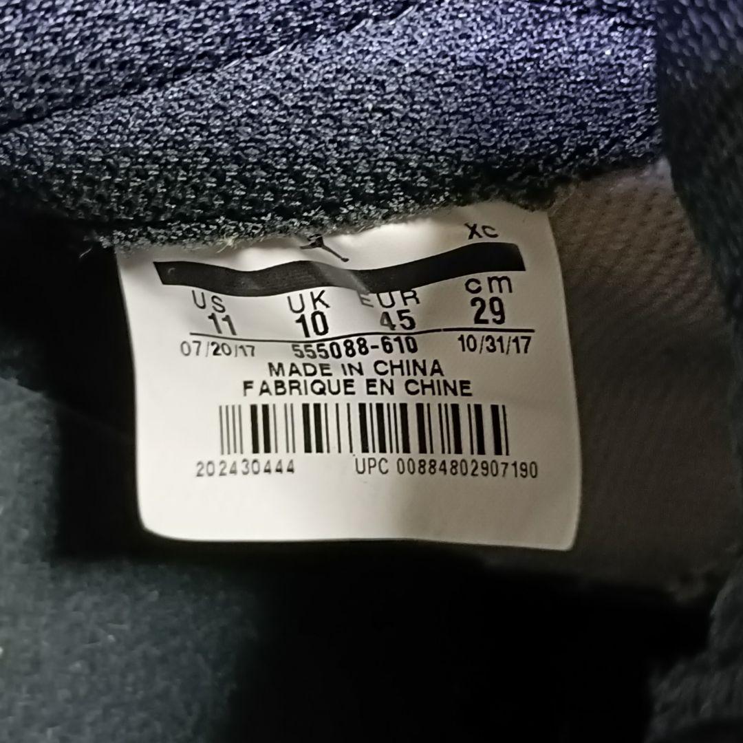 極美品♪ナイキ AIR JORDAN 1 レトロ ハイ ブレッド トゥー 29