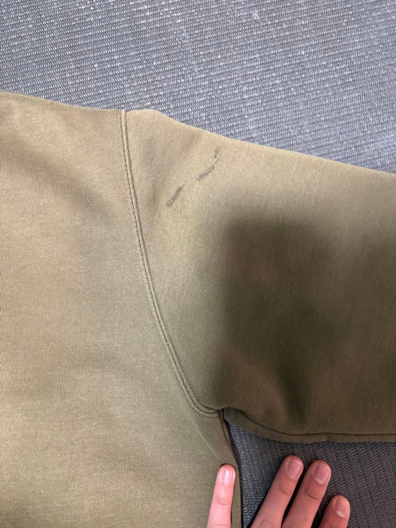 Carhartt フード付きジップパーカー Lサイズ オリーブ