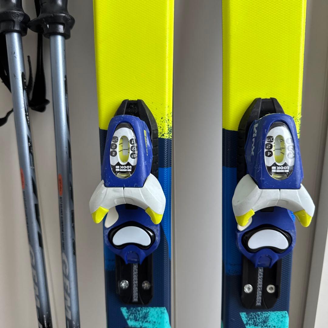 ROSSIGNOLロシニョールスキー板140ビンディング ストックセットジュニア