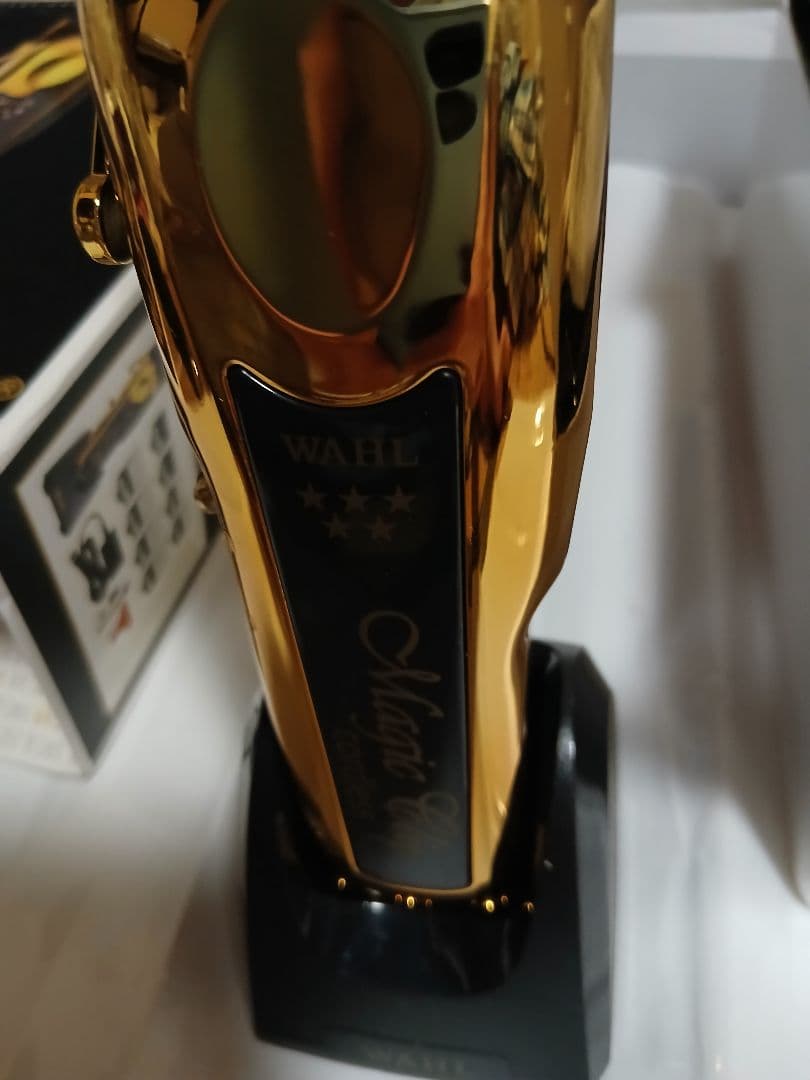 WAHL GOLD コードレス バリカン ゴールド マジック クリップ スタンド