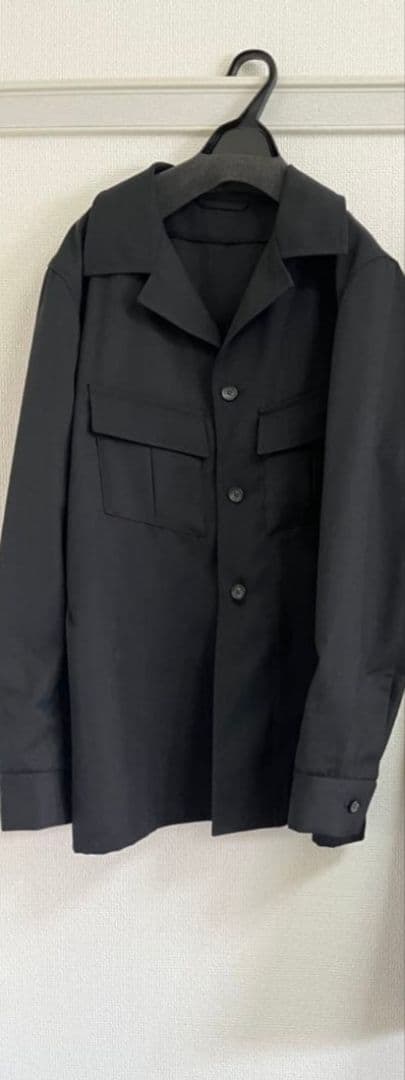 り*じ様 【美品】MBハイエンド尾州ウールファティーグブラックM