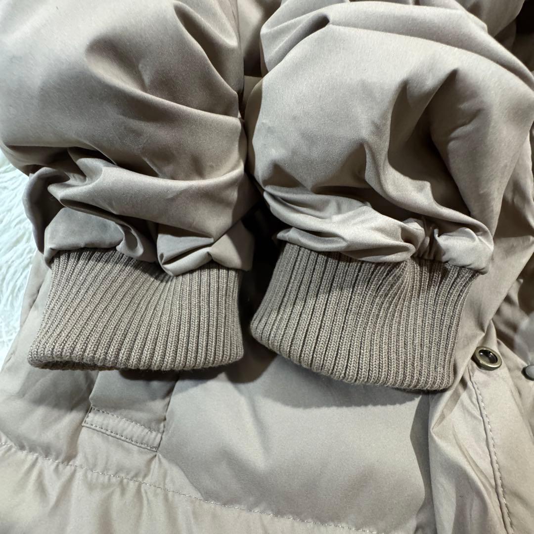 タグ付未使用✨訳あり✨アーバンリサーチ　ラビットフード ストレッチダウンコート