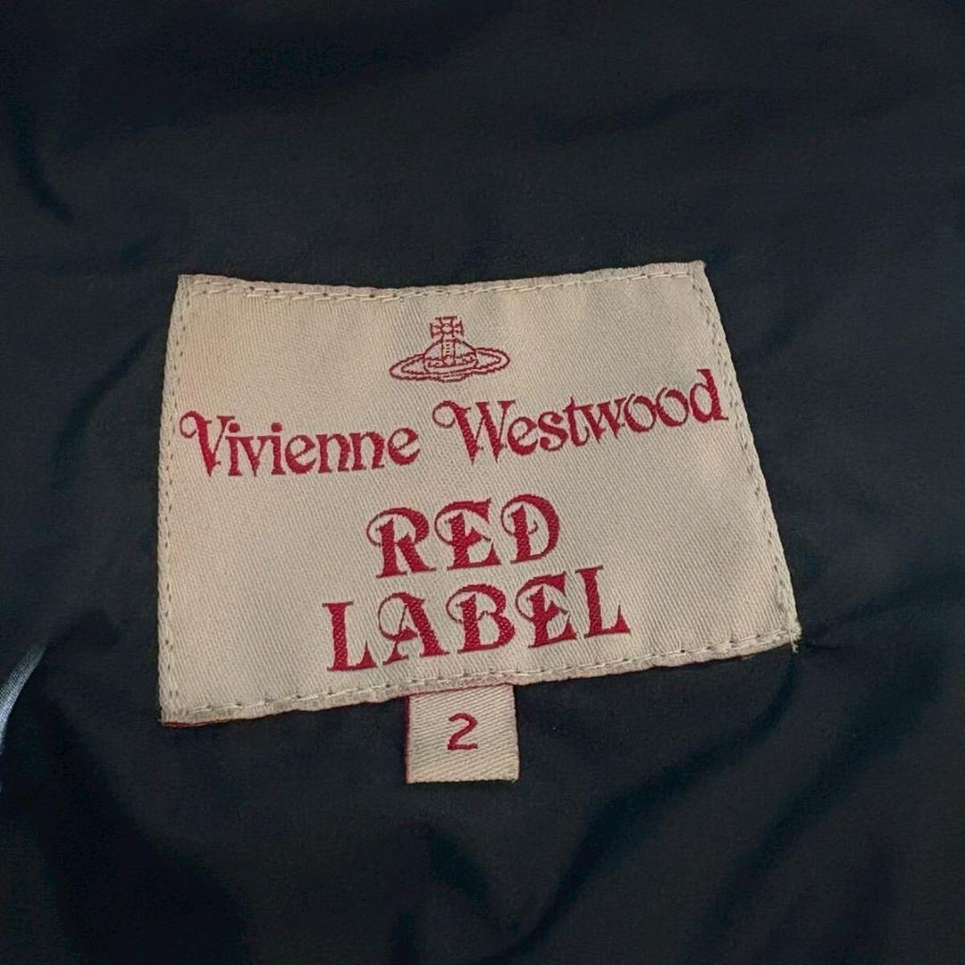 ヴィヴィアン ダウンコート サイズ2 ロゴ ブルゾン 中綿