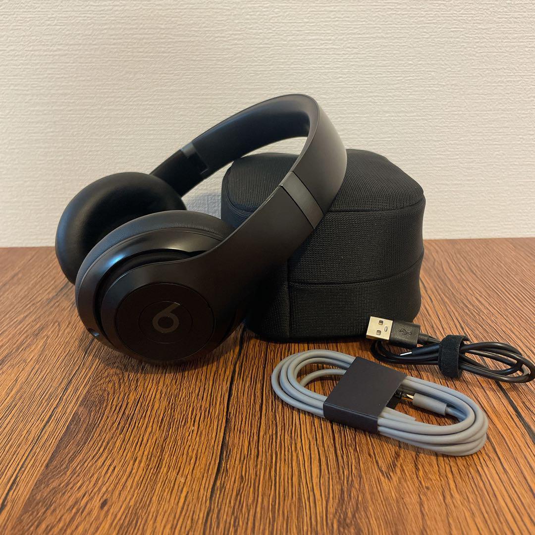 動作品⭐️Beats Studio Pro ワイヤレスヘッドホン　ブラック 黒