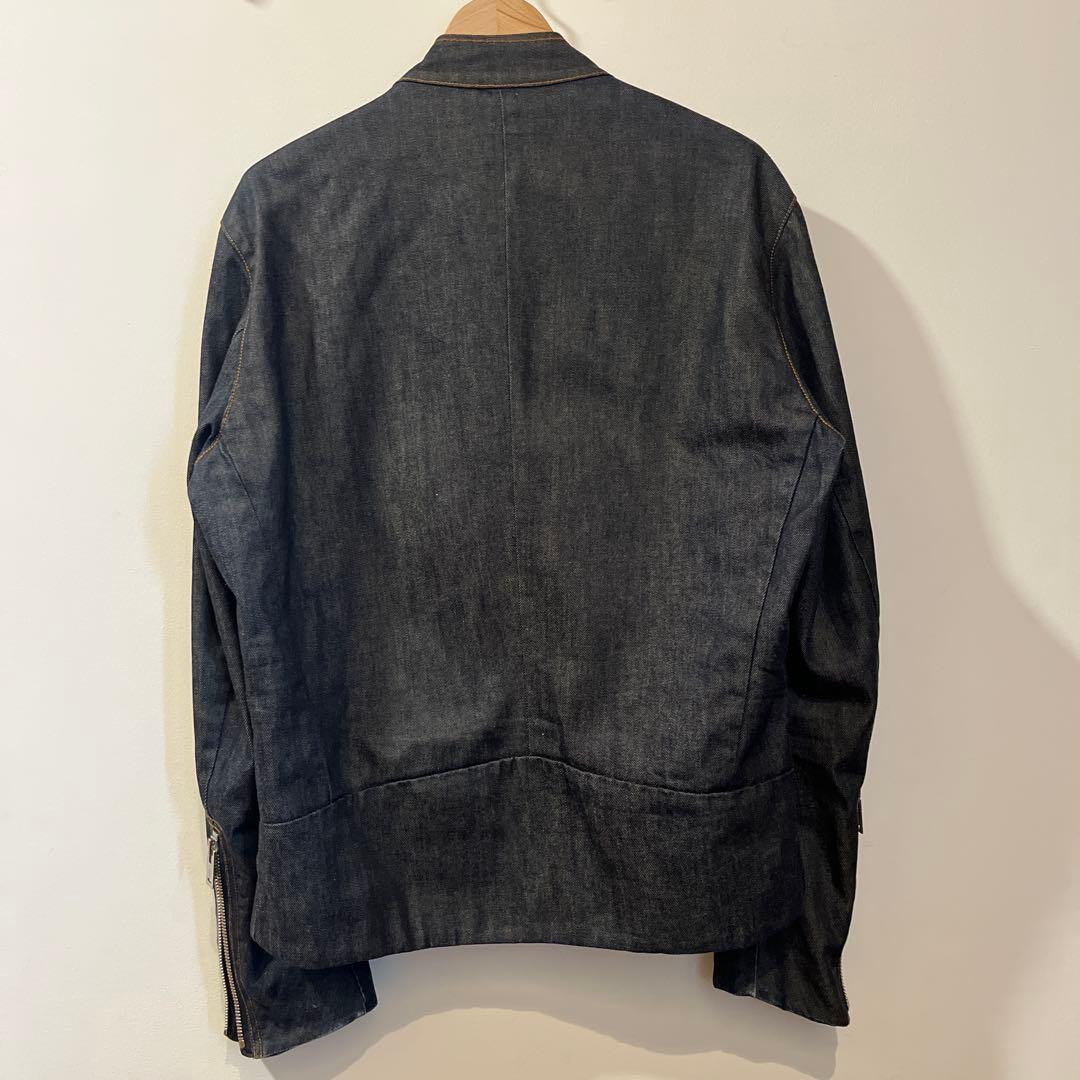 日本限定100着 希少50 マルタンマルジェラ15AW デニム ハの字ライダース