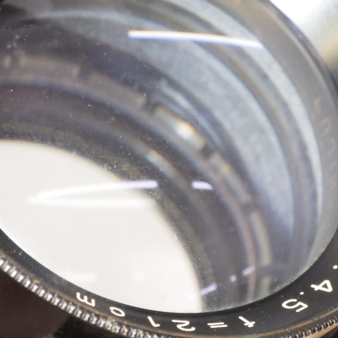 FUJINAR 1:4.5 f=21cm 中古品レンズ　W027