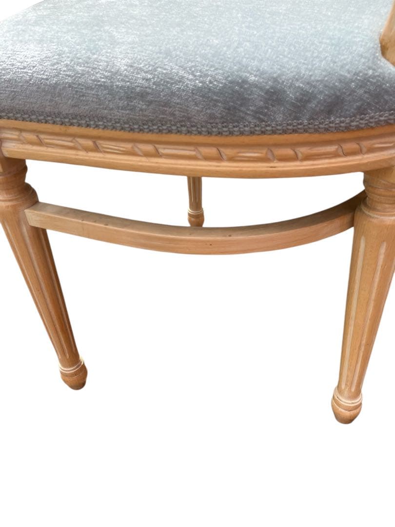 【美品】フランス製 アンティークチェア 彫刻ダイニングチェア 稀少品　1️⃣