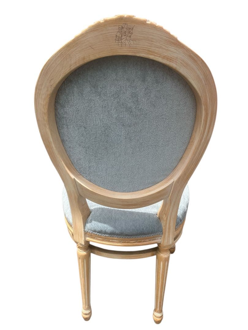 【美品】フランス製 アンティークチェア 彫刻ダイニングチェア 稀少品　1️⃣