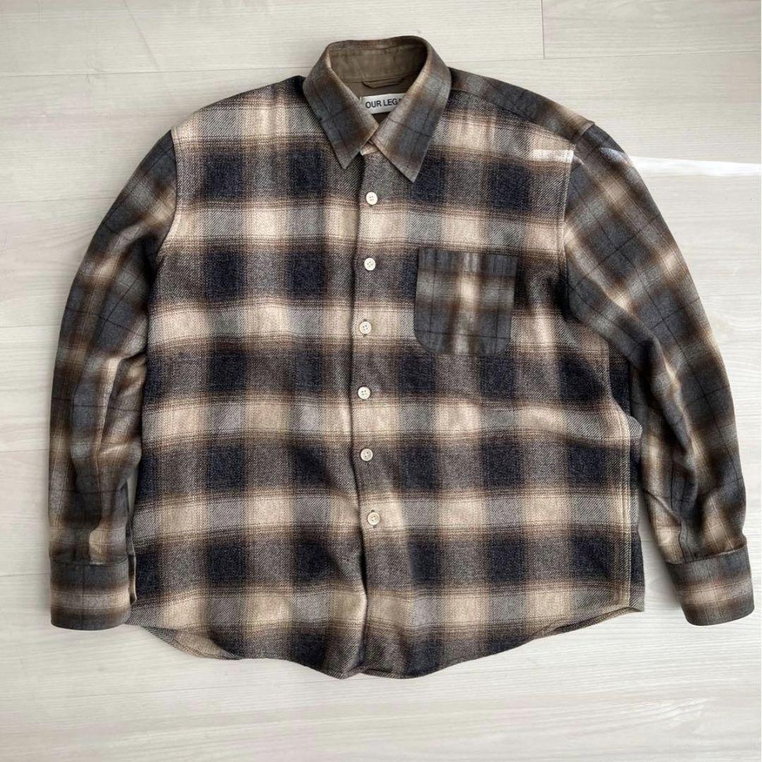 【正規品】OUR LEGACY ABOVE SHIRT 24aw Size 46