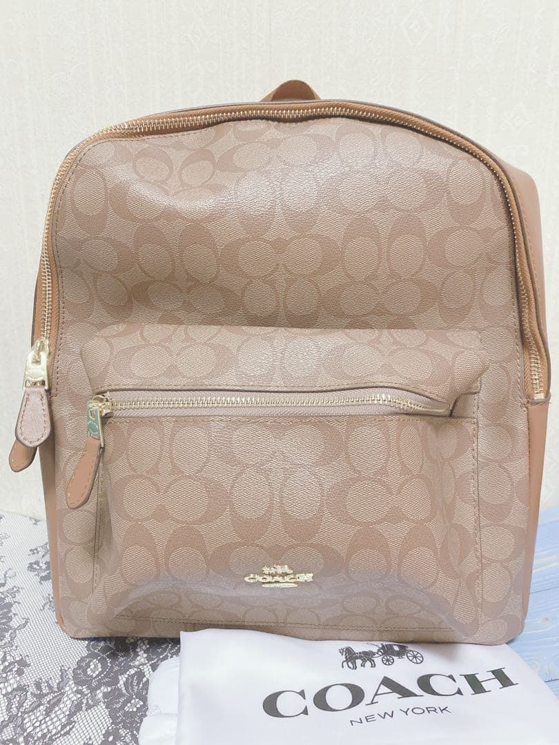 〔新品未使用〕COACH ブラウン　リュック
