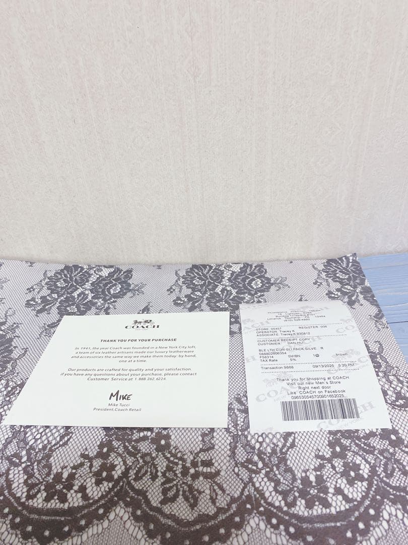 〔新品未使用〕COACH ブラウン　リュック