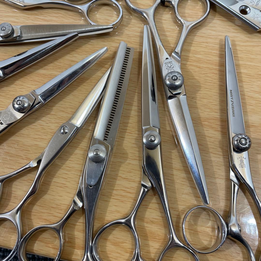 K*e様 理容鋏　MATSUZAKI など　まとめ売り　詳細わかりません