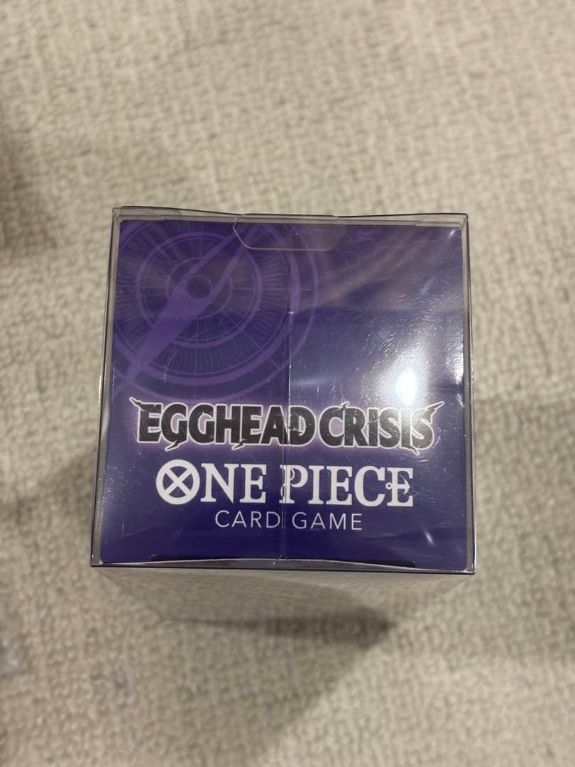 ワンピースカードゲーム EGGHEAD CRISIS テープ付き　新品未開封