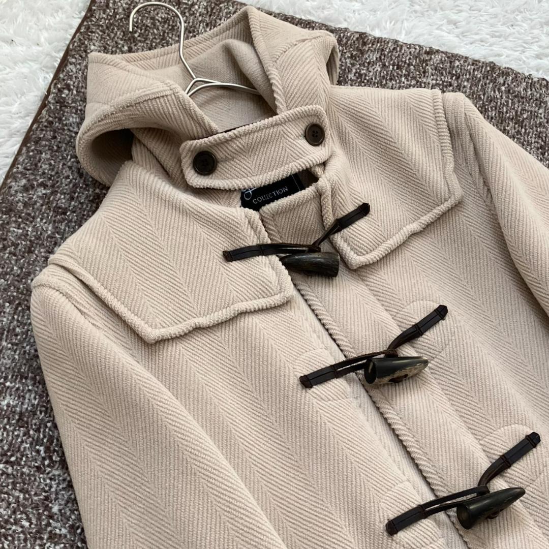 最上級キングストン✨極美品✨グローバーオール ダッフルコート ヘリンボーン