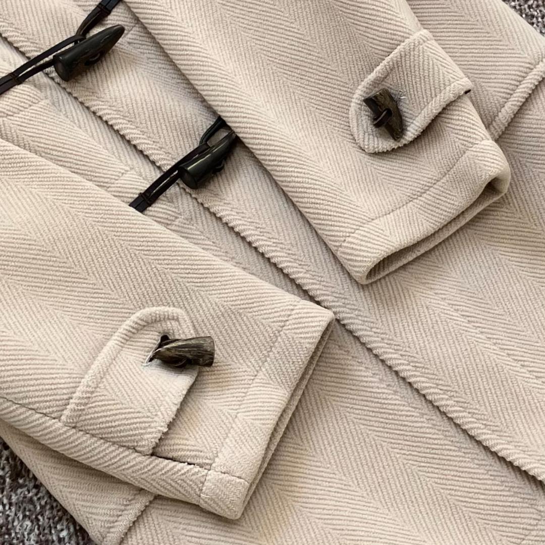 最上級キングストン✨極美品✨グローバーオール ダッフルコート ヘリンボーン