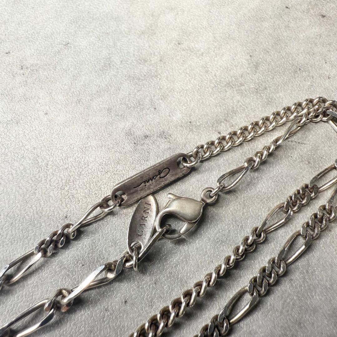 GARNI ガルニ ミックスチェーンネックレス フィガロチェーン 喜平