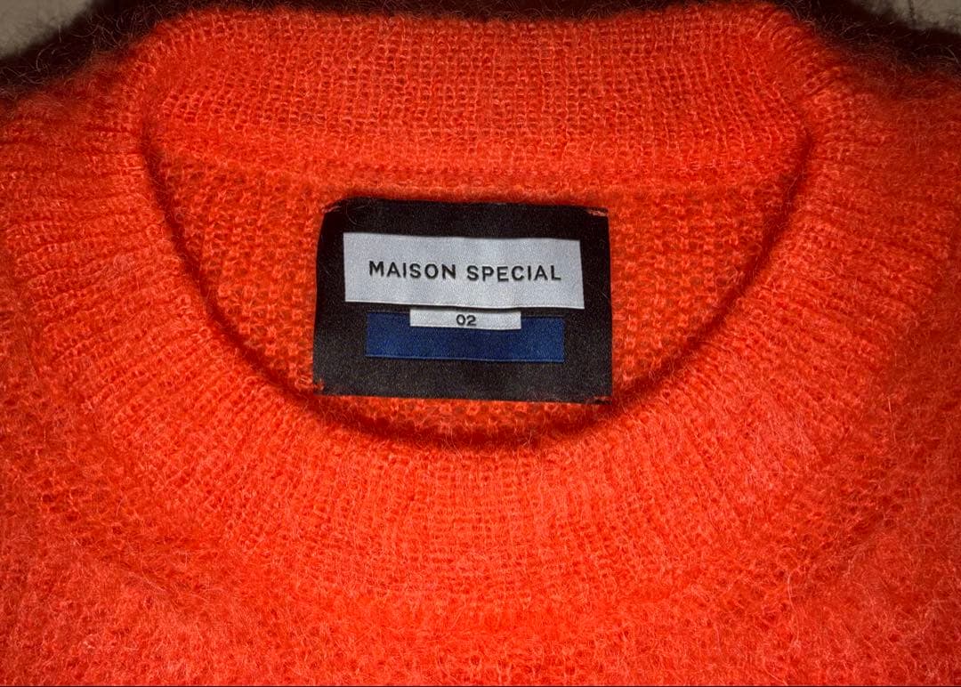 MAISON SPECIAL IGEA SUPER KIDヘアリーモヘヤニット