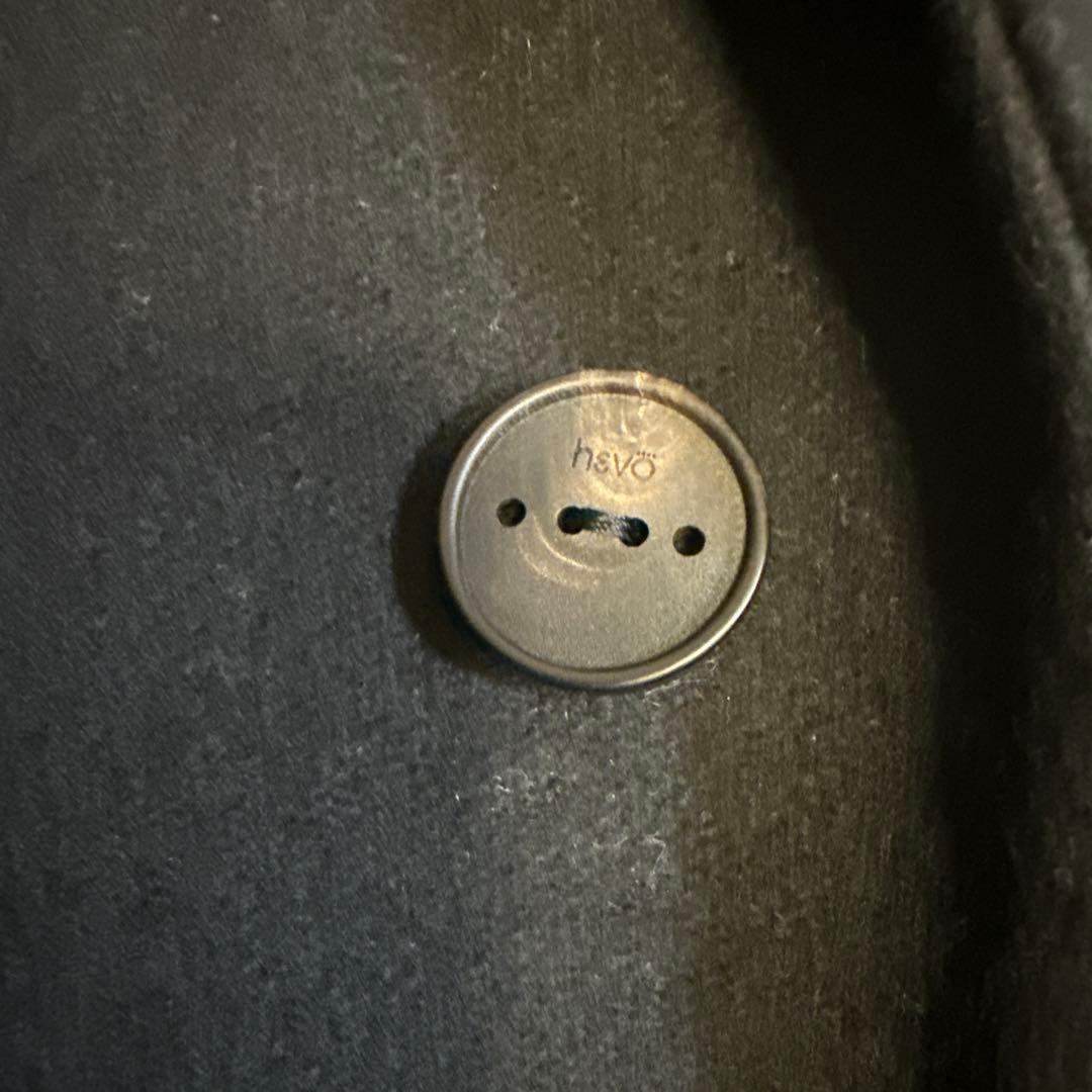 【未使用に近い】HEVO イーヴォ チェスターコート CISTERNINO 48