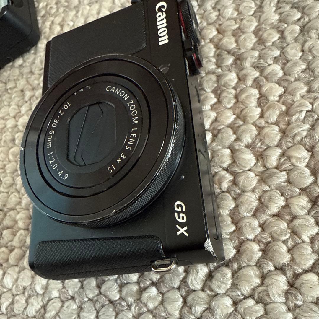 Canon PowerShot G9 X 本体と充電器