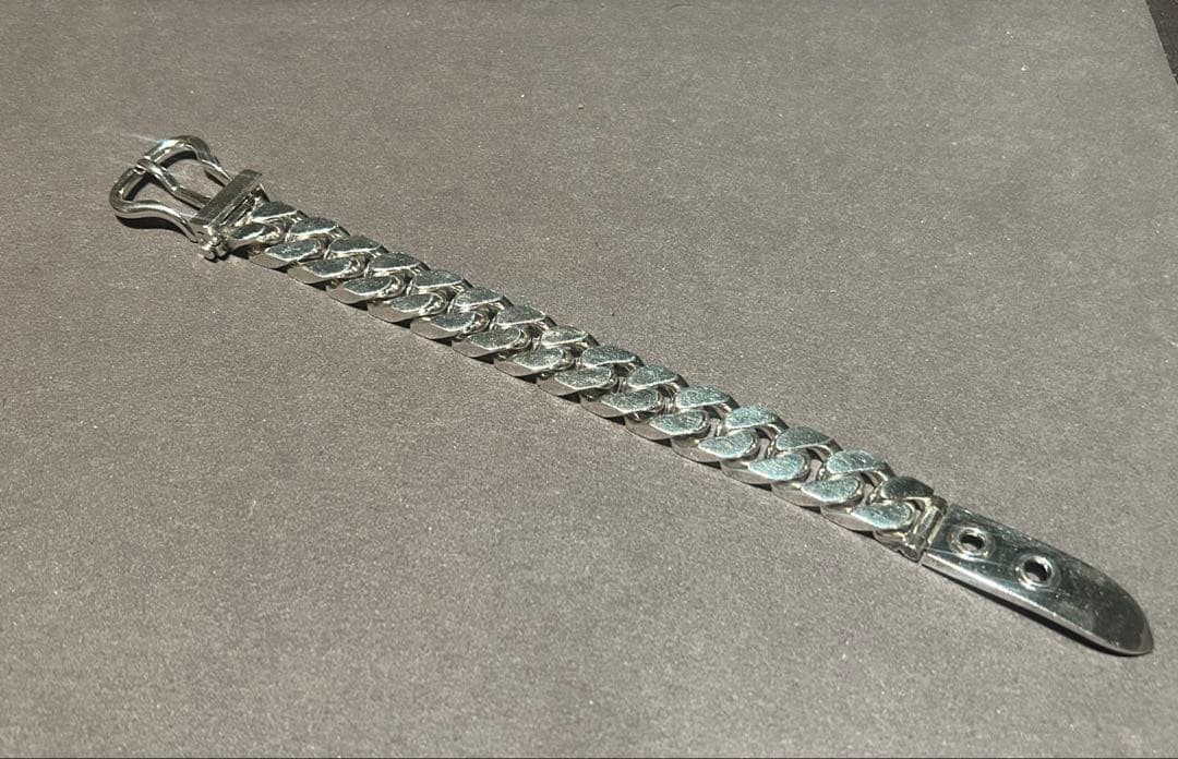 HERMES ブックルセリエGM 60s シルバー ブレスレット