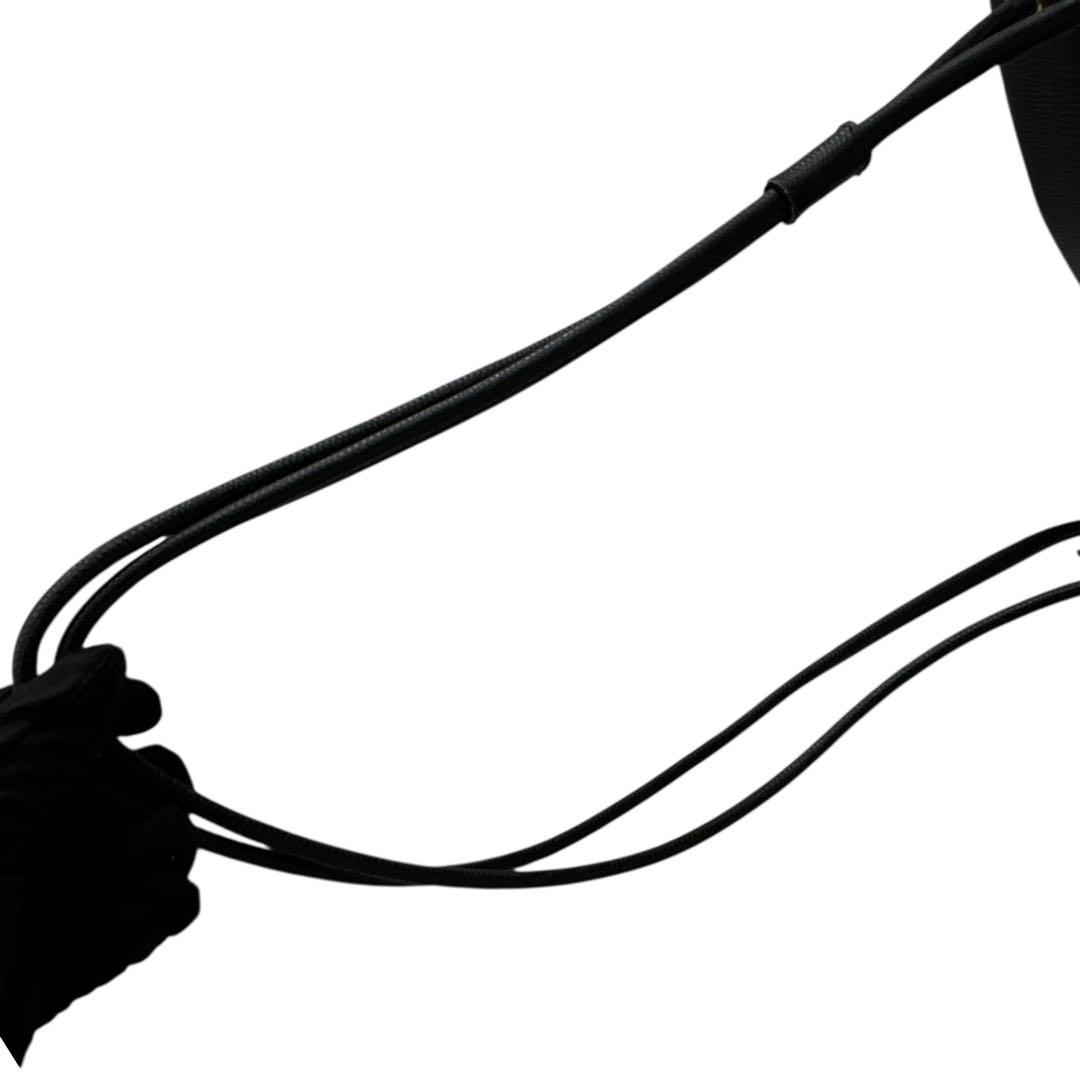 美品 サルバトーレフェラガモ ヴァラ金具 リュック サフィアーノレザー ブラック