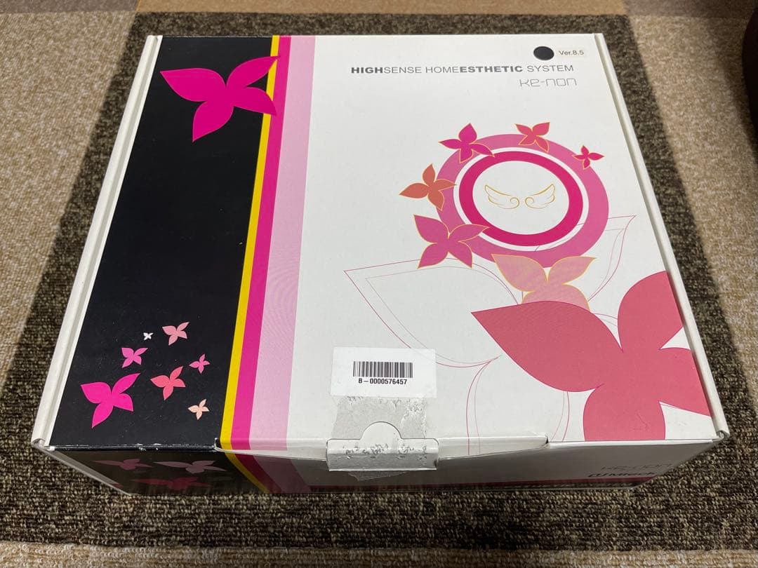 【美品】ケノン脱毛器 黒 Ver.8.5 カートリッジ付