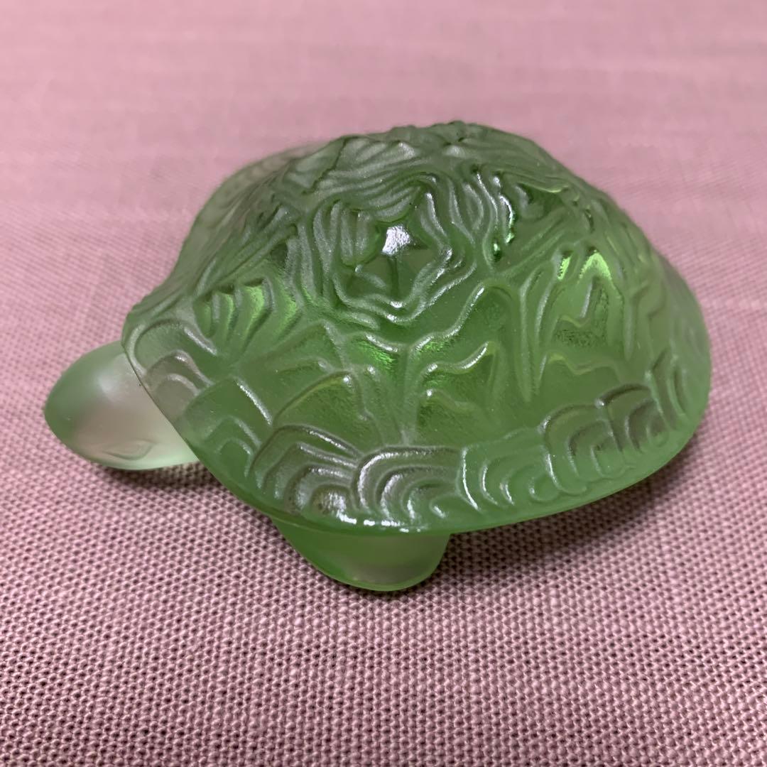 【最終価格】ラリック　LALIQUE 亀　オブジェ