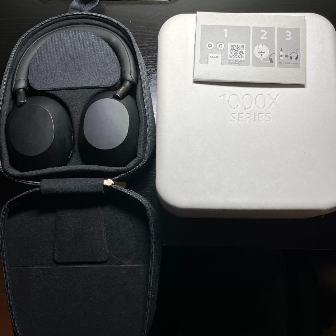 SONY WH-1000XM5ワイヤレスノイズキャンセリングヘッドホン