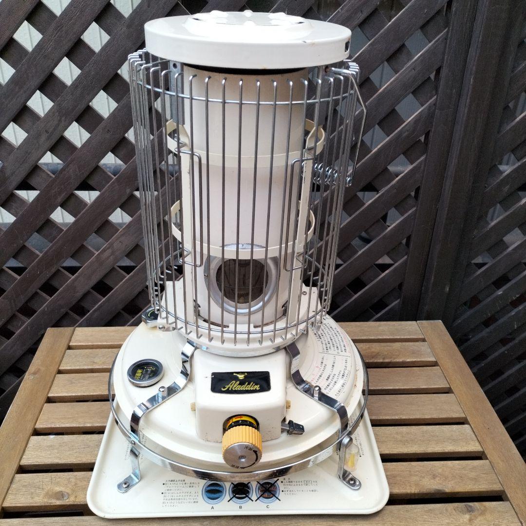 アラジン。 純正芯交換済。メンテナンス済。取説付。クリーム