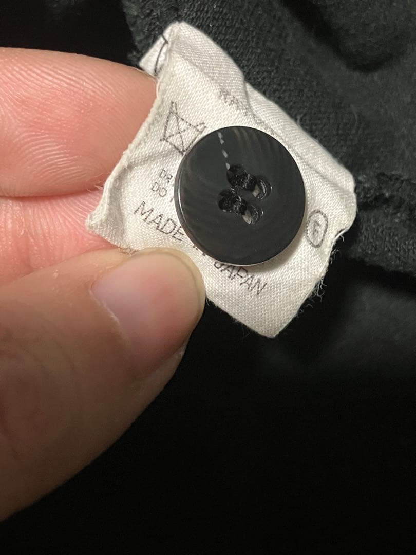 CREAMSODA クリームソーダ レーヨン100% 別珍 開襟シャツ ブラック