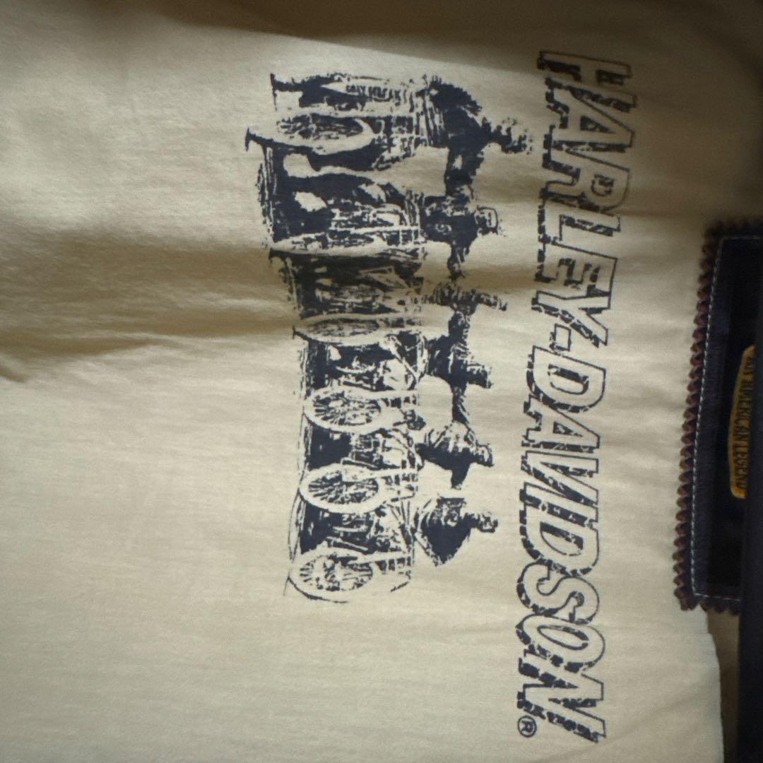 Harley-Davidson ブラウンレザーライダースジャケット