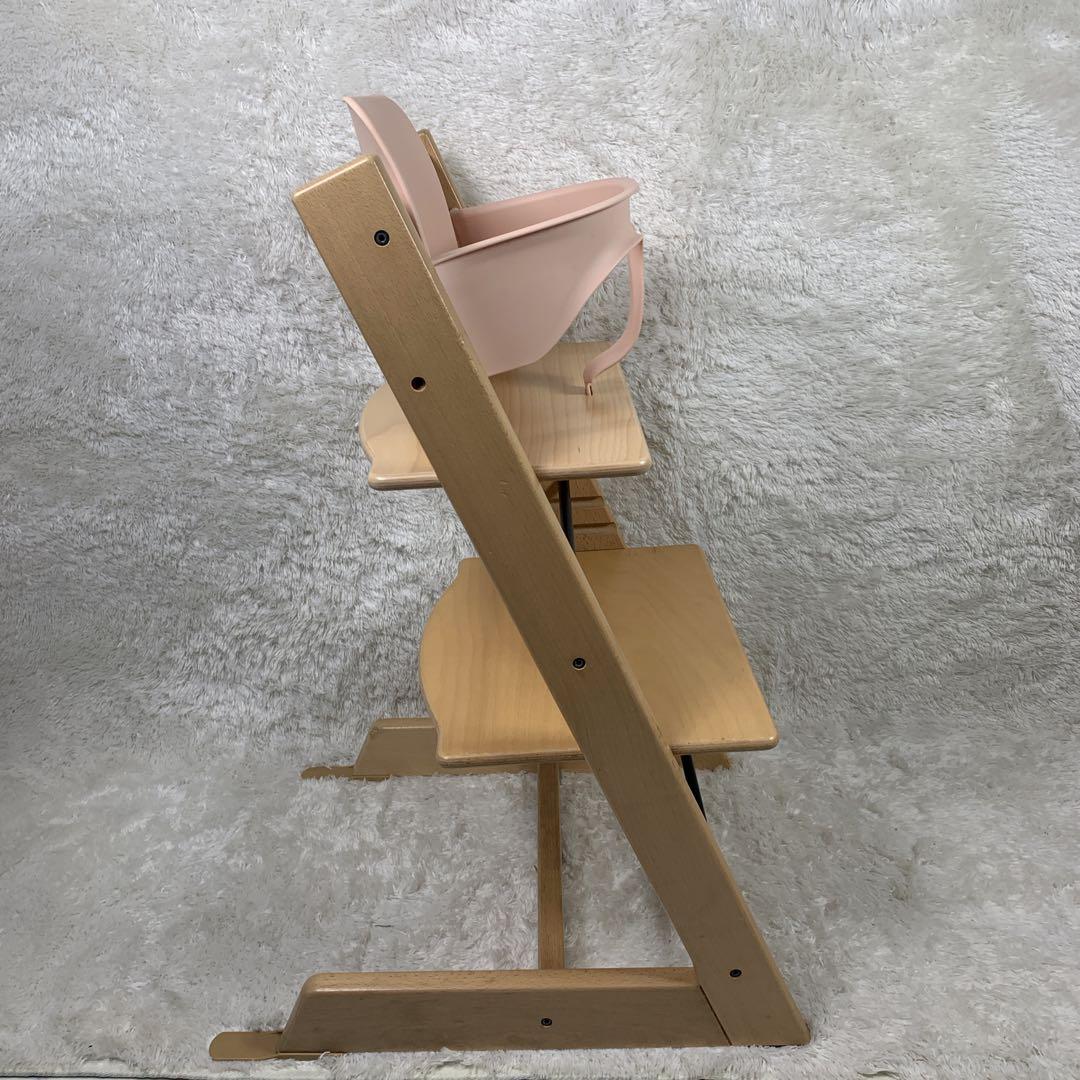 STOKKE TRIP TRAP ベビーチェアS/N 4 ベビーセット付
