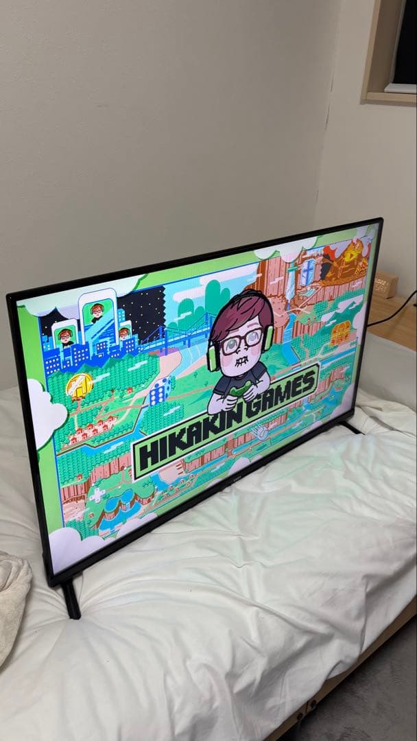 40インチ チューナーレステレビ