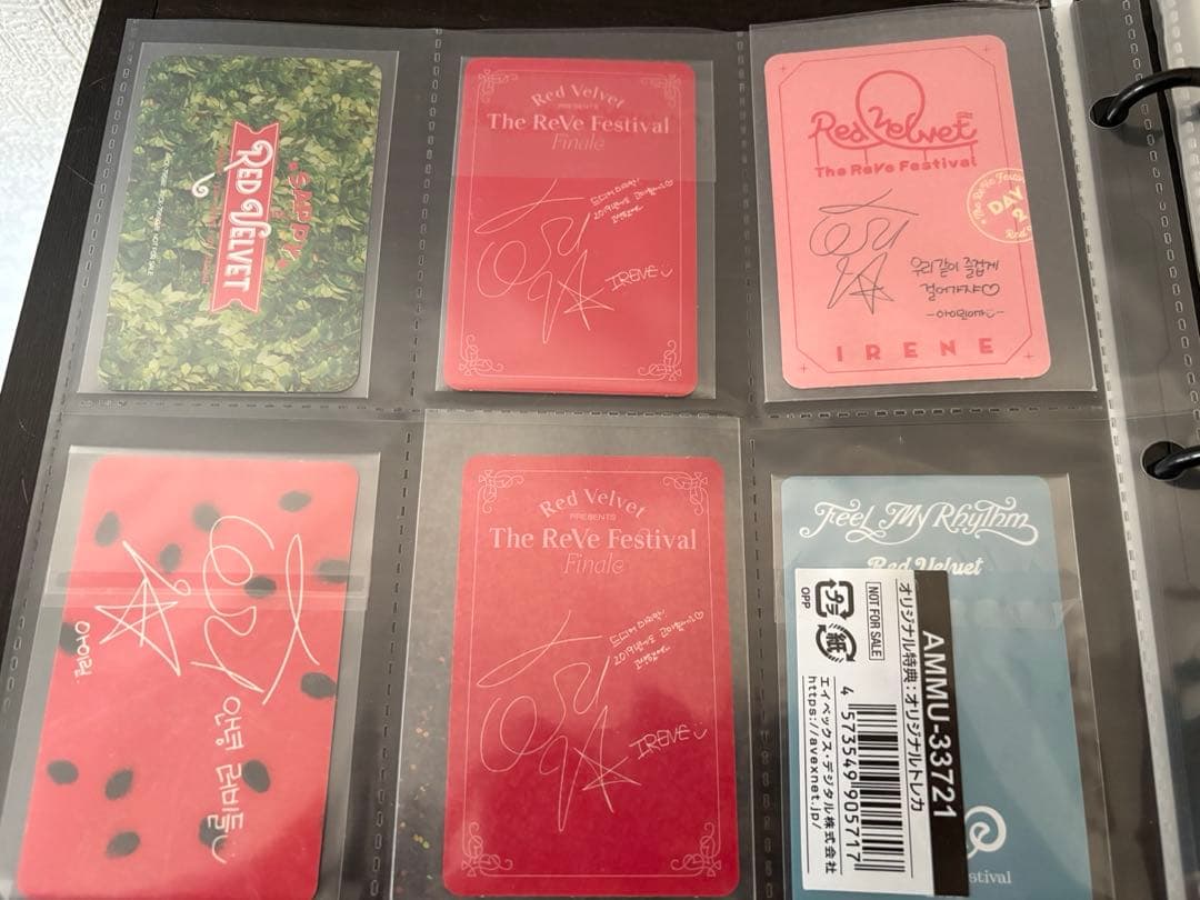 Red Velvet アイリーン　公式トレカ