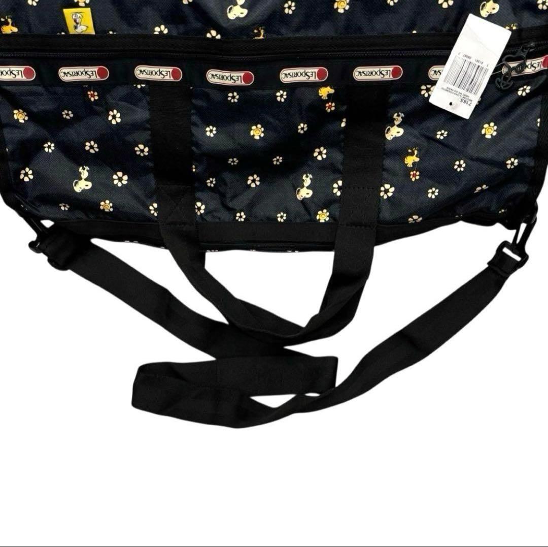 未使用品◎ レスポートサック スヌーピー 2way 斜めがけ可 ボストンバッグ