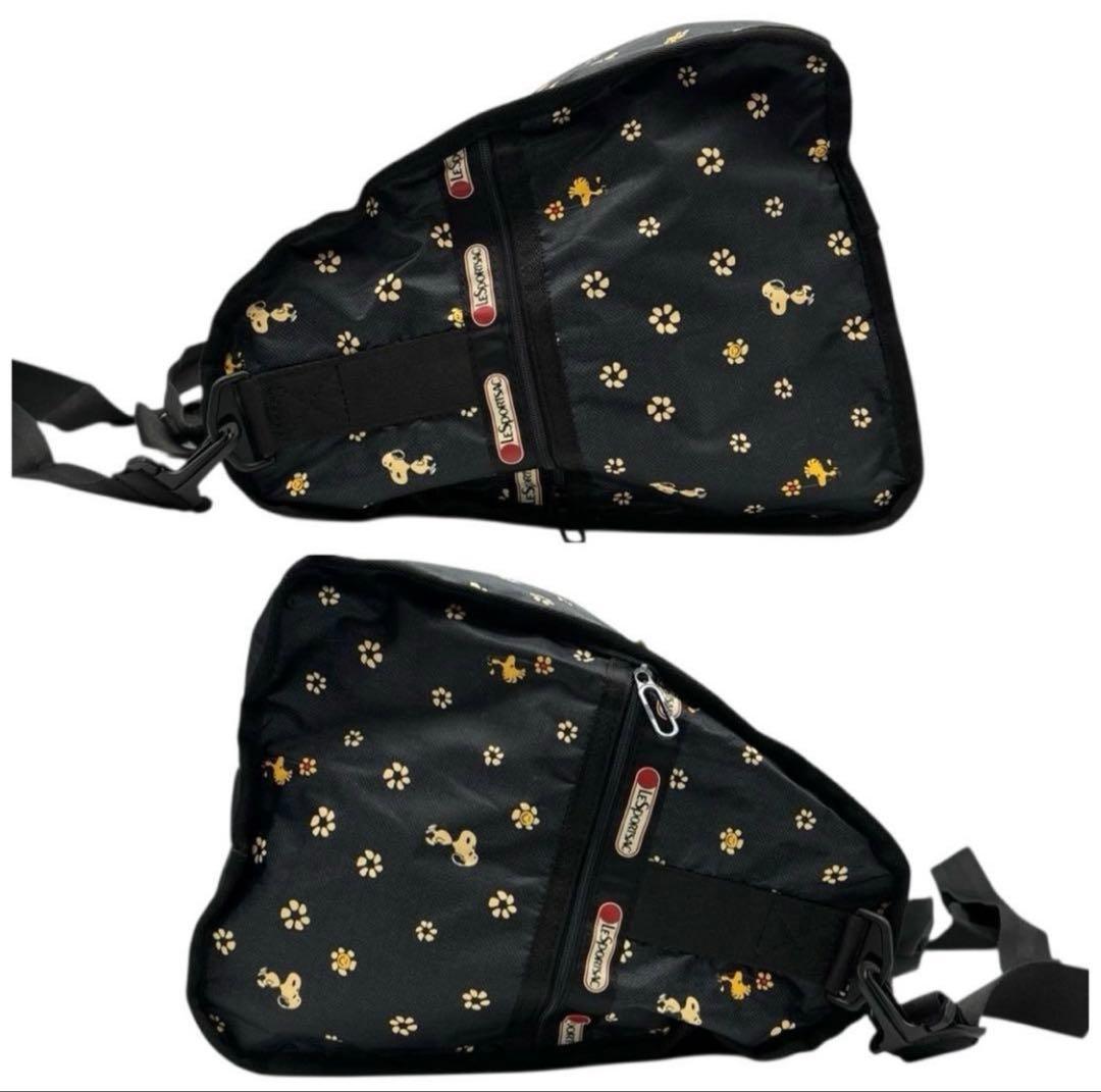 未使用品◎ レスポートサック スヌーピー 2way 斜めがけ可 ボストンバッグ